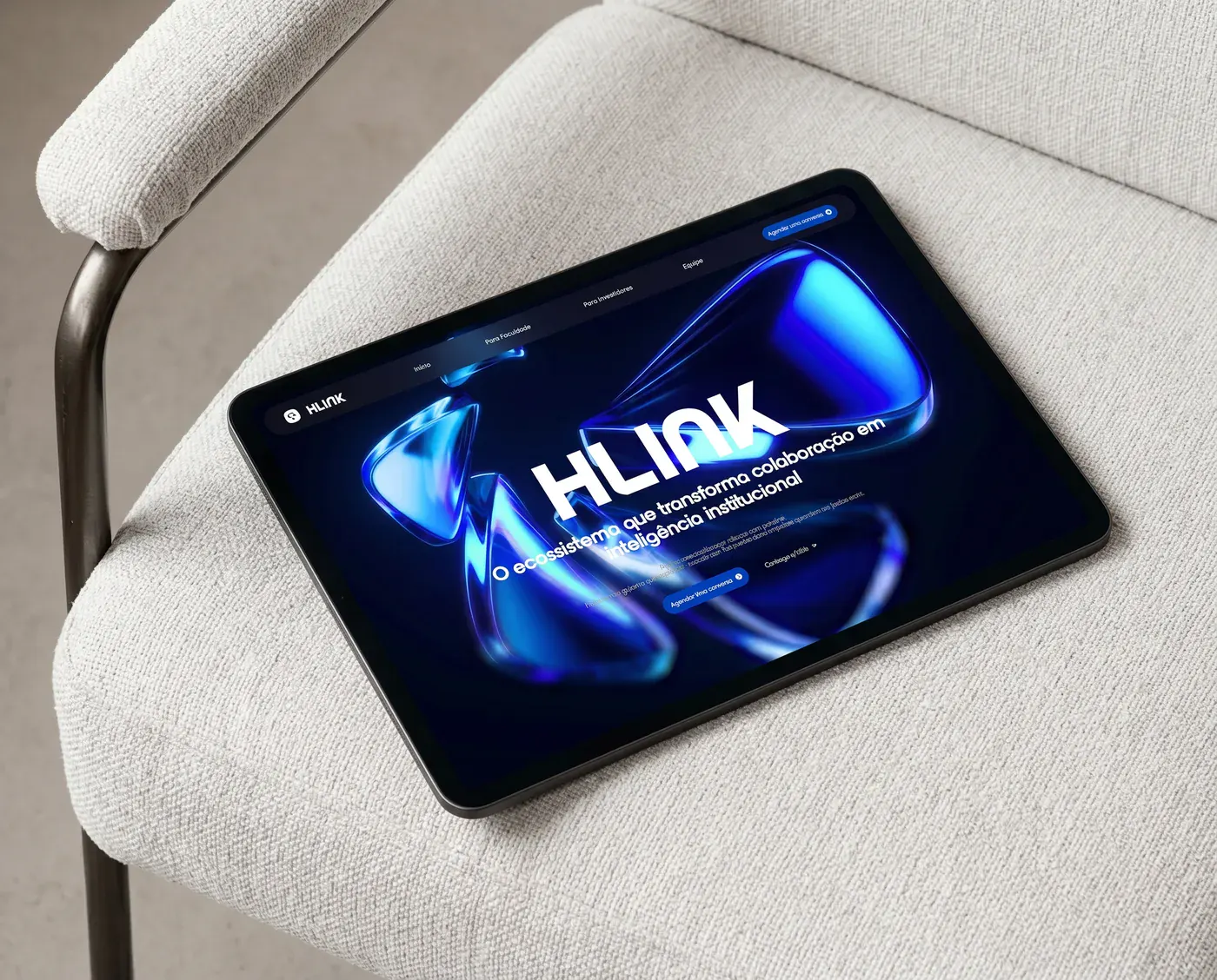 H-Link: capa do case de Websites & Landing pages