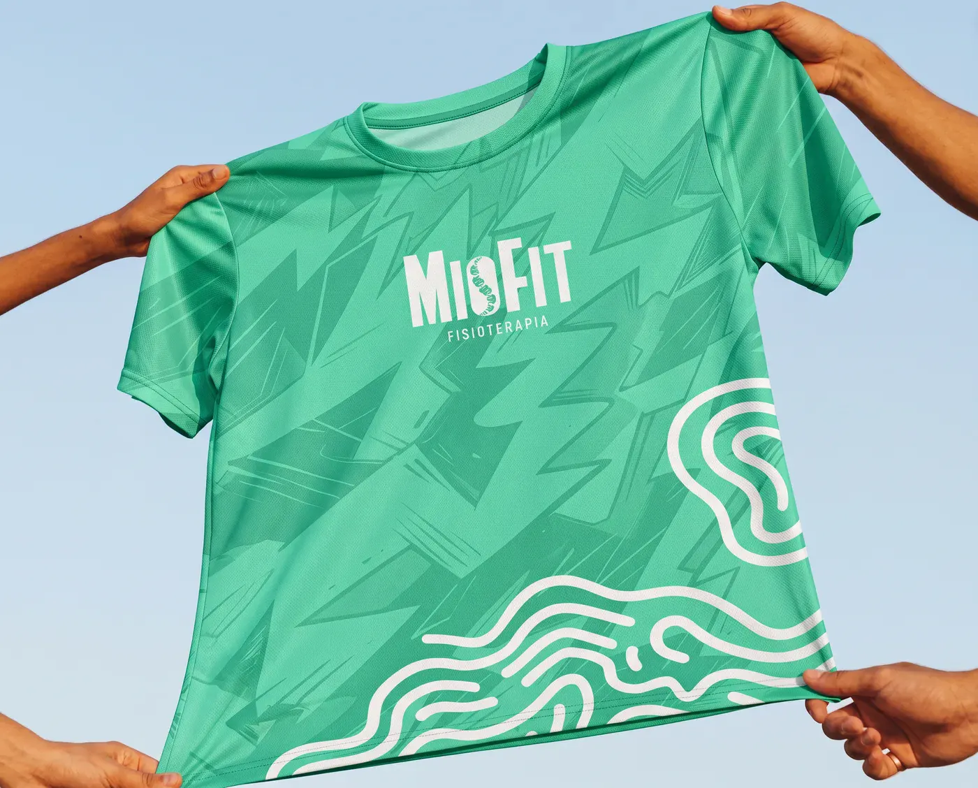 MioFit: capa do case de Identidade Visual